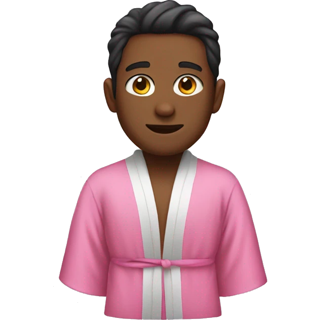 pink robe emoji