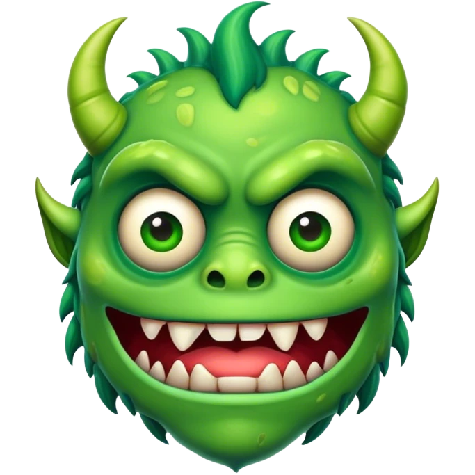 the AGREE! monster emoji