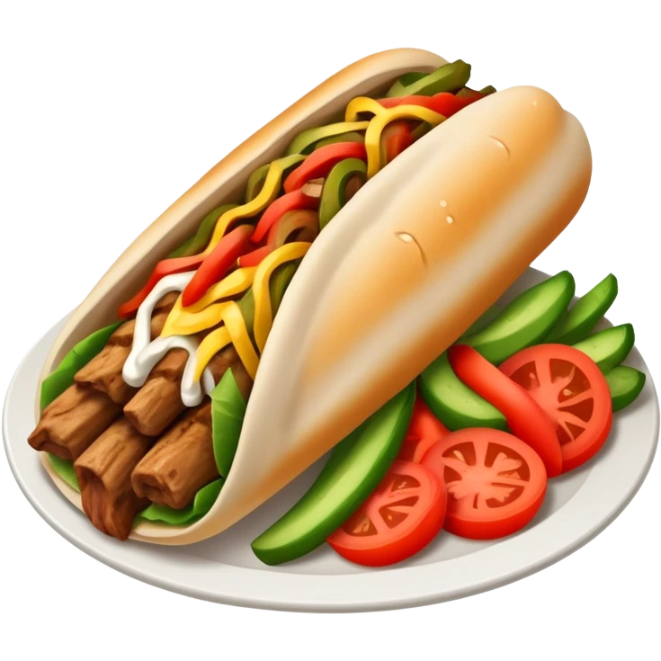 döner kebab emoji