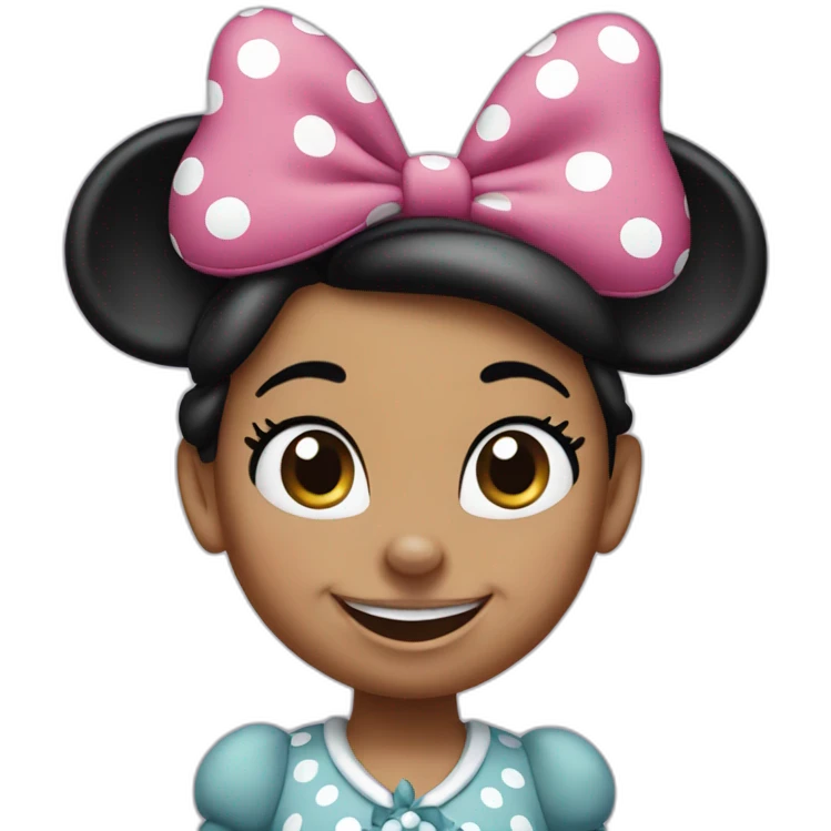minnie mouse emoji