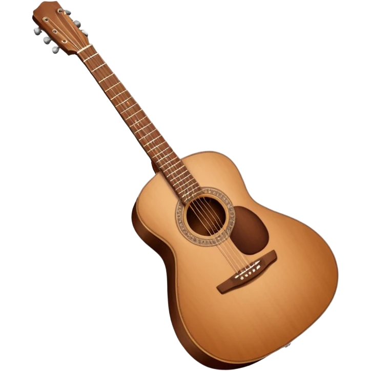 گیتار قهوه ایی emoji