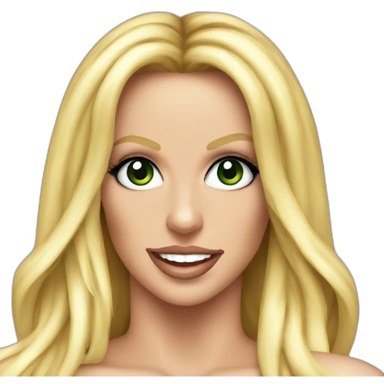 britney spears from toxic video clip emoji