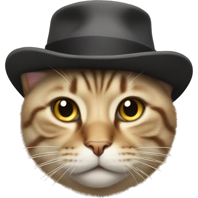 cat with hat emoji