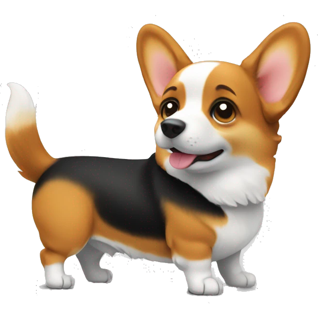 Corgi back emoji