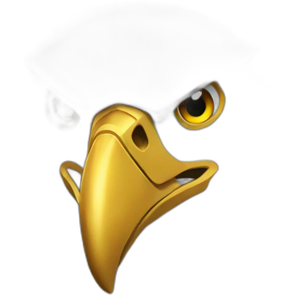 mecha eagle head emoji
