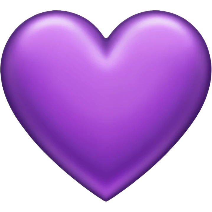 purple heart emoji
