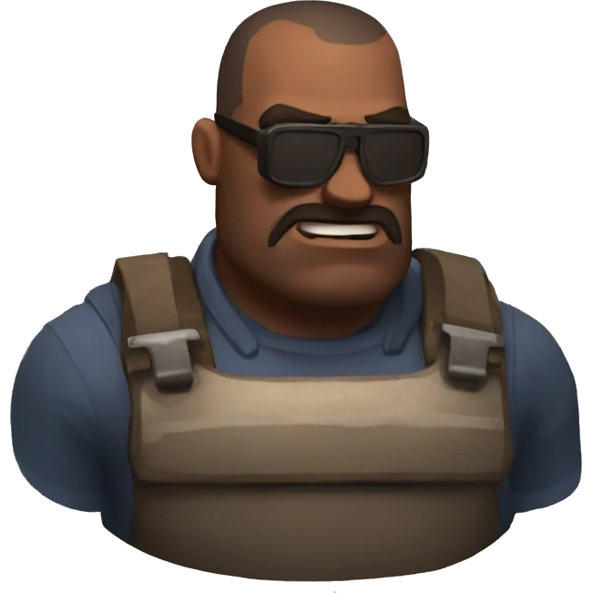 heavy from the game team fortress 2 emoji