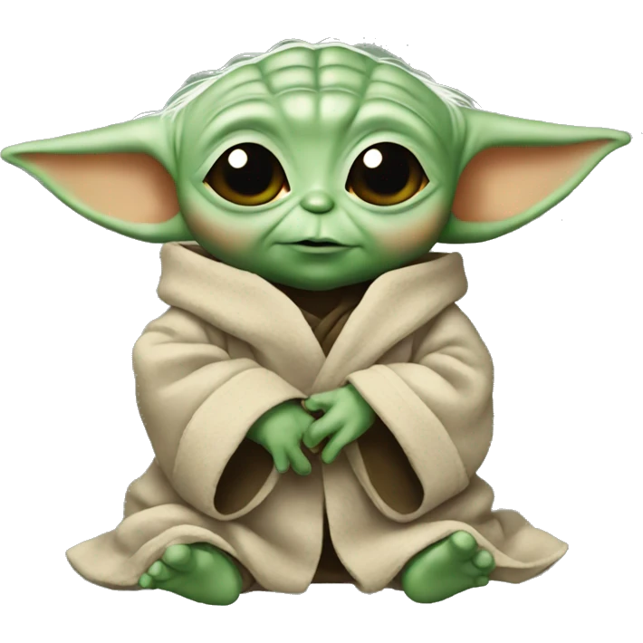 Baby Yoda gift emoji