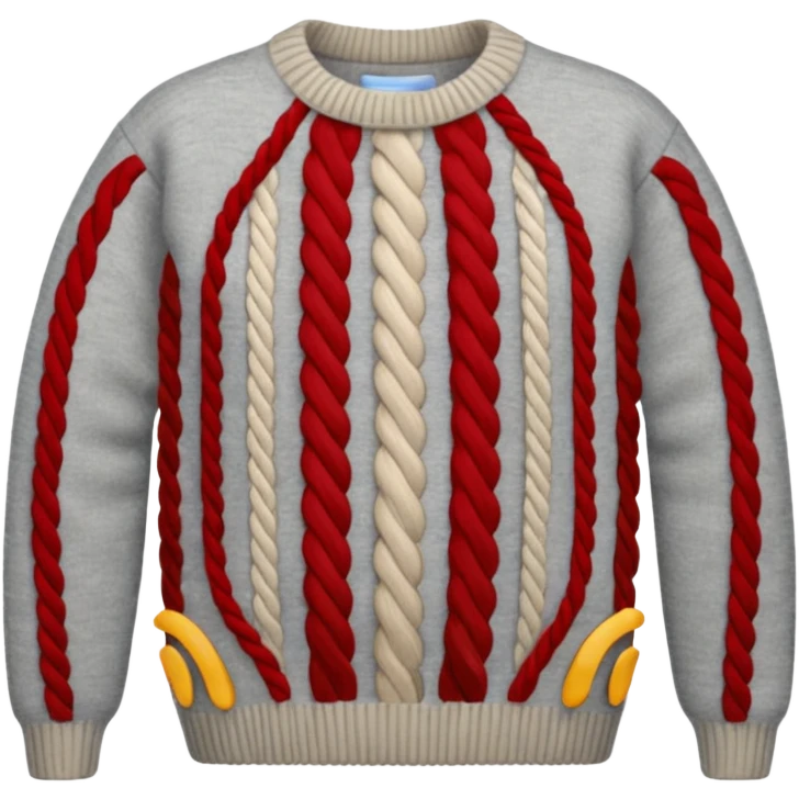 grey wool sweater emoji