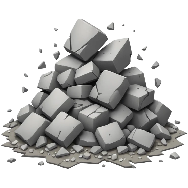 Fallen buildings  emoji