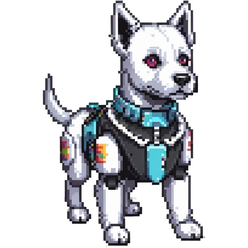 robot dog collar emoji