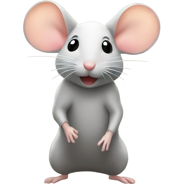 Mice in a field emoji