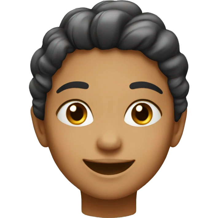 Happy girl size emoji