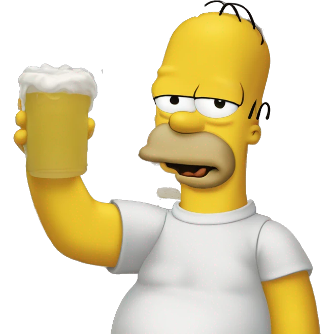 Homer simpson emoji