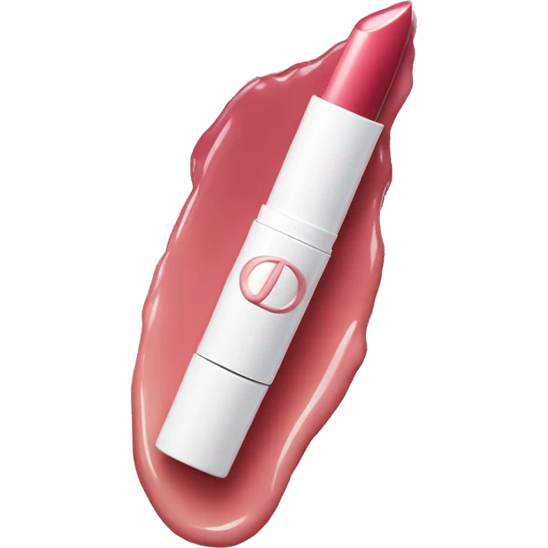 One Dior lip oil emoji