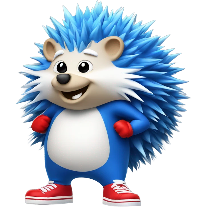 sonic the hedgehog ￼ emoji