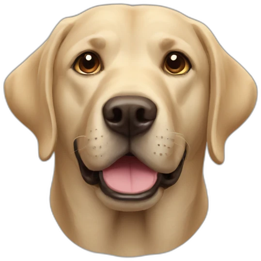 labrador emoji