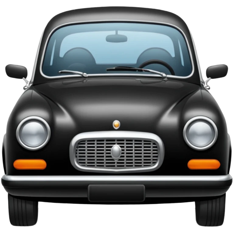 Crée-moi une voiture noire, berline, très classe emoji