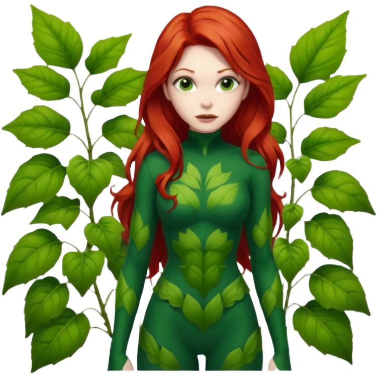 poison ivy standing emoji