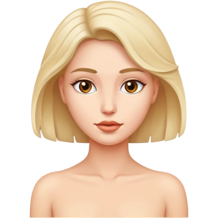 Гола девушка emoji