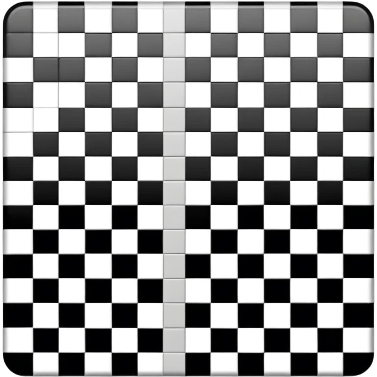 gray square with a checkered pattern emoji