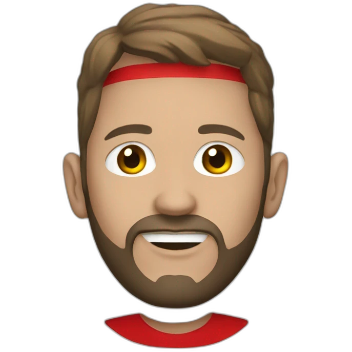 Ultras fanatic reds emoji