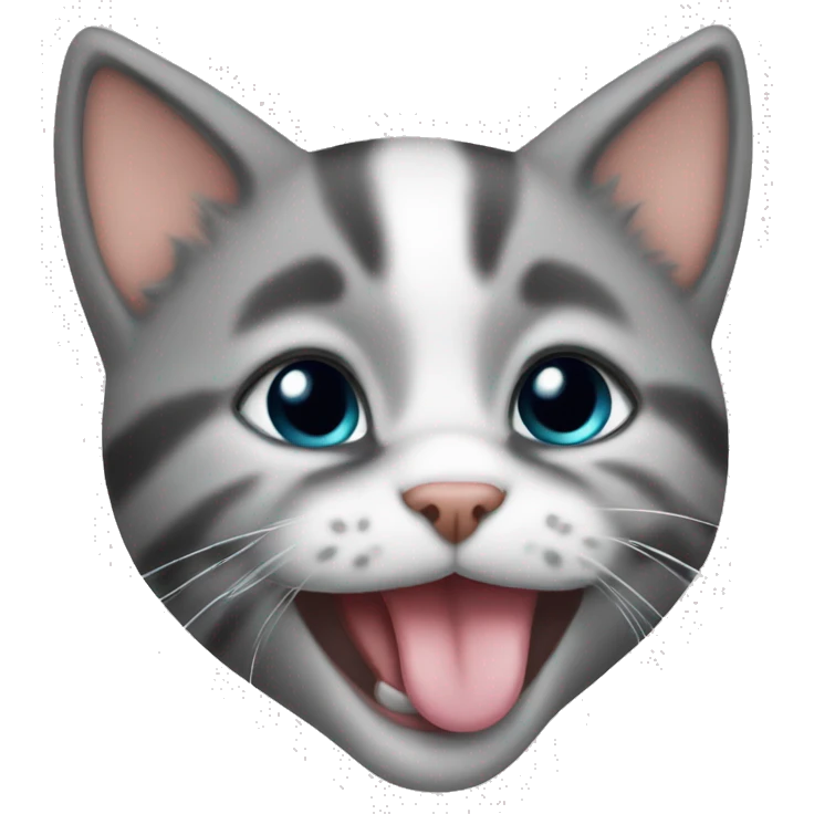 Kitten lick emoji