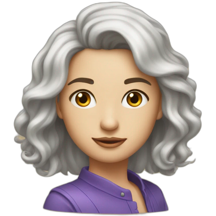 Девочка держит торт и сзади неё шарики  emoji
