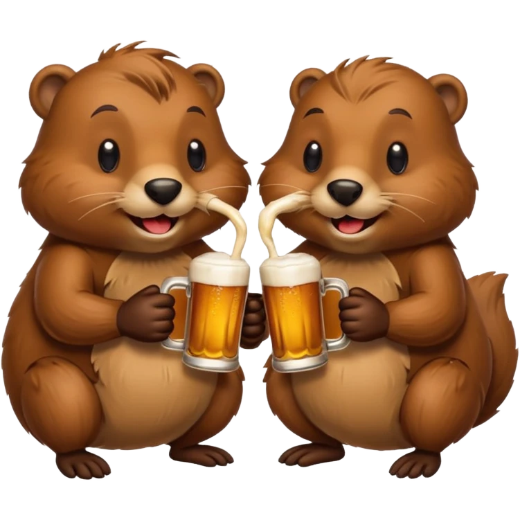 Beavers Drink Beer
 emoji