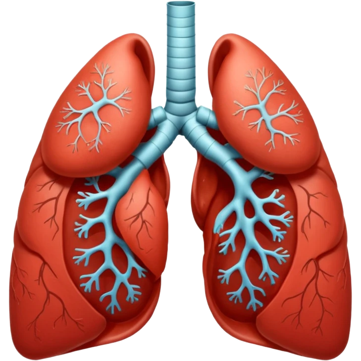 very simple lungs emoji