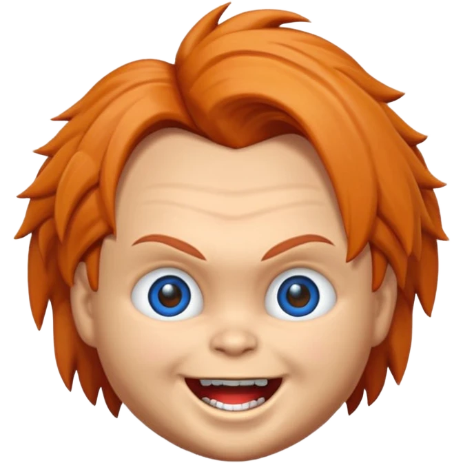 Un emojin de chuky emoji