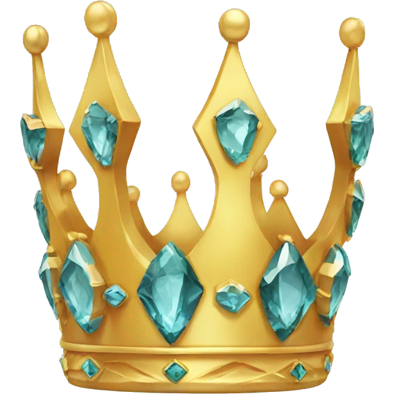 Gemstone crown emoji