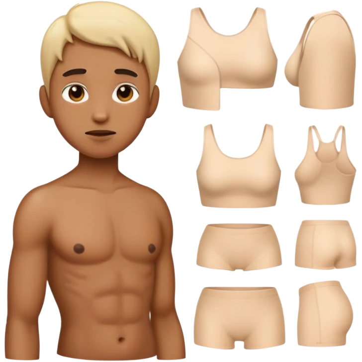 no clothes emoji