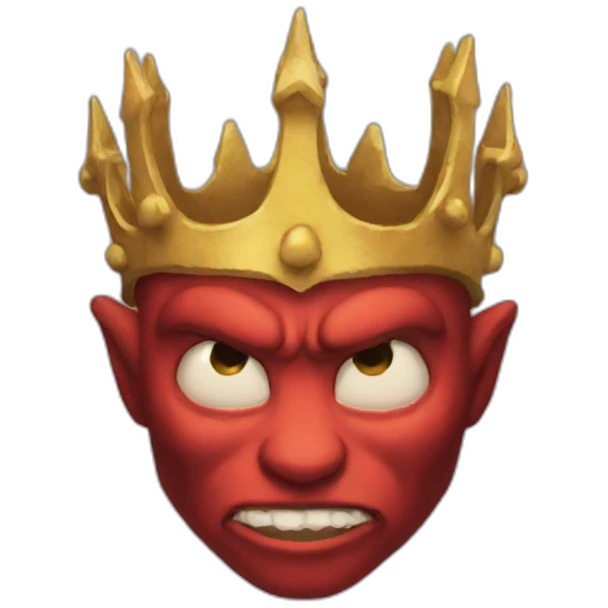 Demon crown emoji