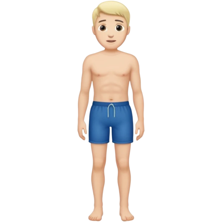 Man with no trousers emoji