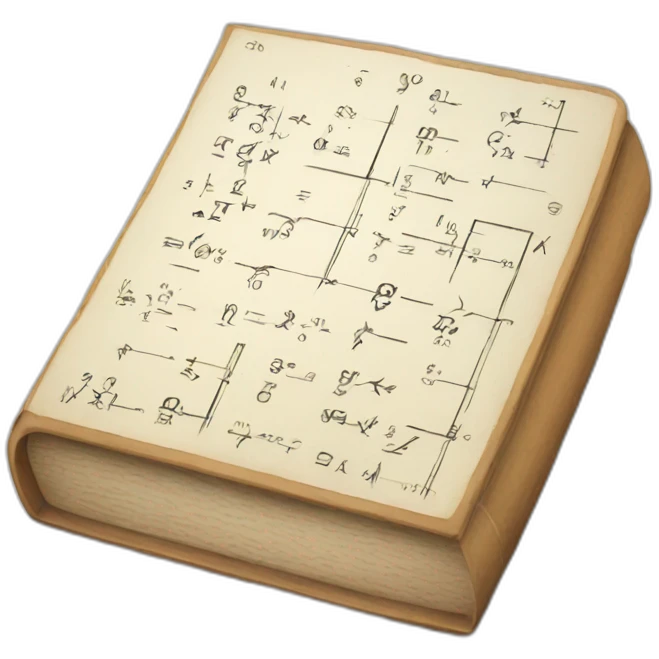 Mathematics book  emoji