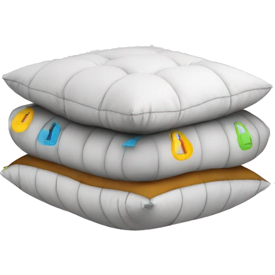 coussin de voyage gonflable emoji