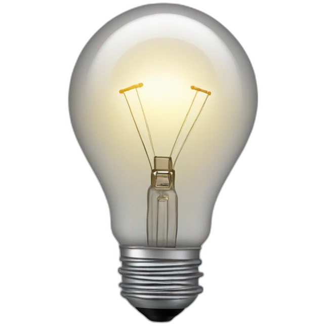 a light bulb above your head emoji