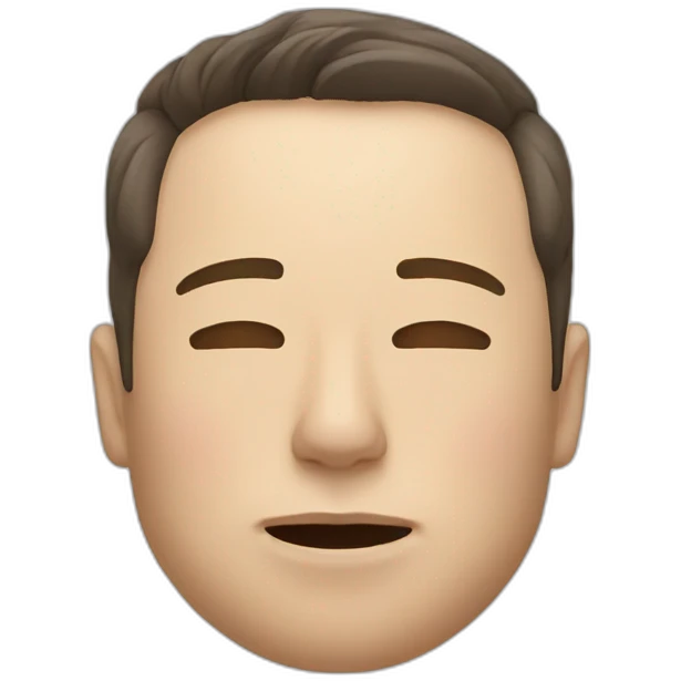 Sleeping. Elon_musk emoji