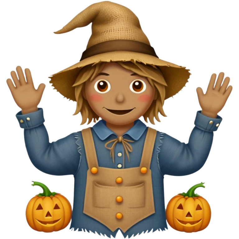 Scracrow that doesnt look human emoji