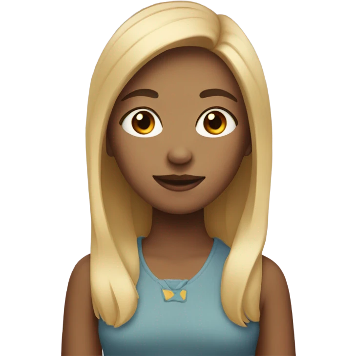 Light skin girl  emoji
