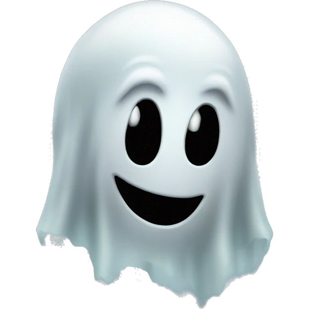 Ghost face emoji