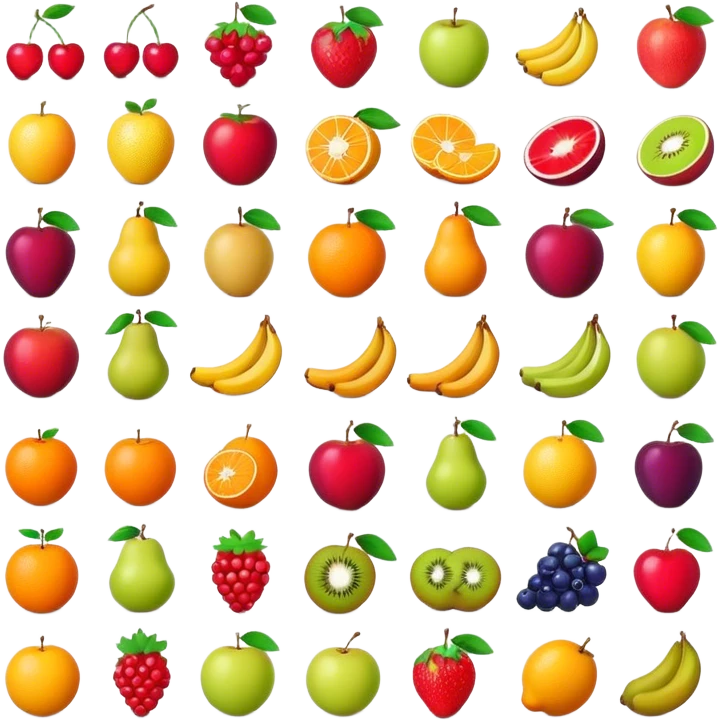 Fresh fruits  emoji