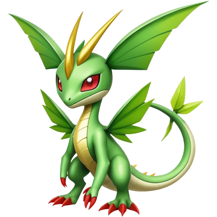 Cute Cool Edgy Shiny Futuristic Ethereal Legendary Kartana-Digimon-Scyther-Flygon-hybrid full body emoji
