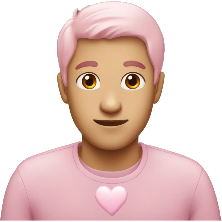 Light pink heart emoji