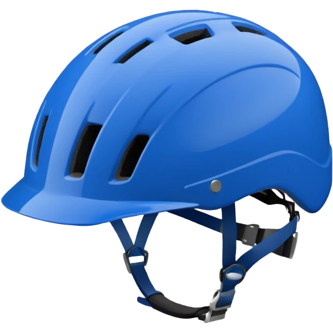 Blue Bicycle Helmet emoji