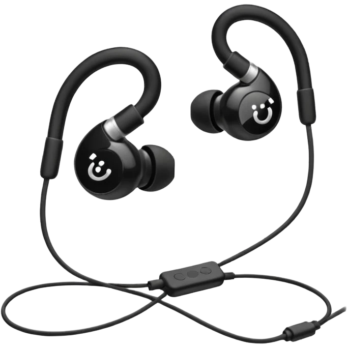 old wired earphones emoji