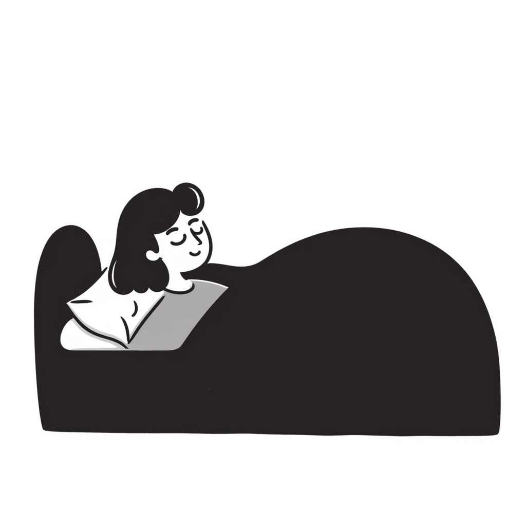 woman lying down with wet hair emoji