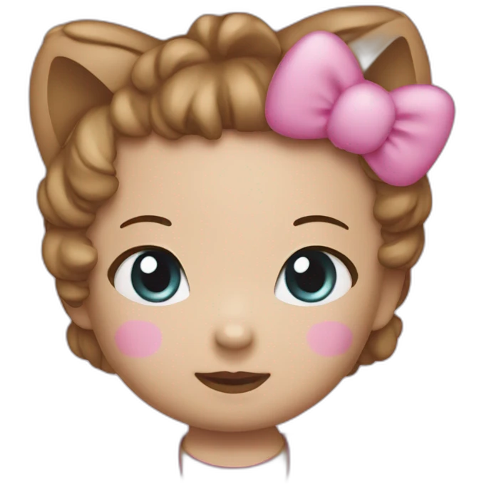 Orignal hello kitty emoji