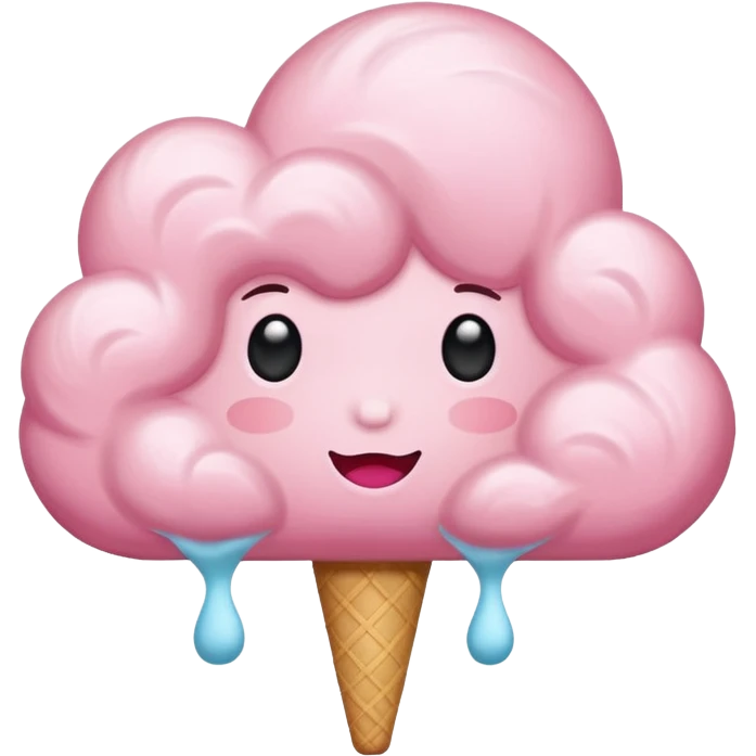 cloud pink emoji